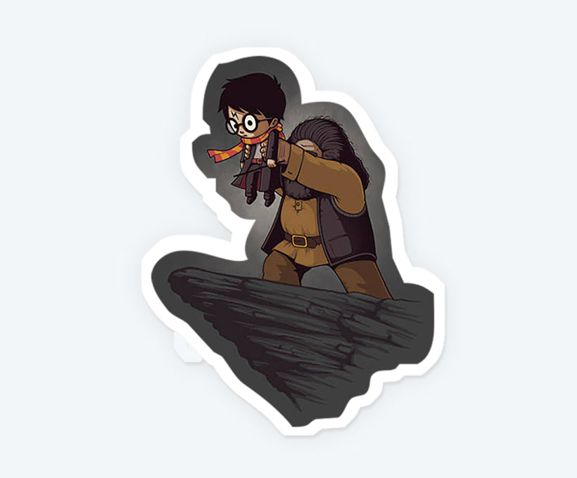 Magic King Harry Magnetic Sticker