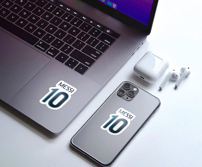 Messi 10 Logo Magnetic Sticker