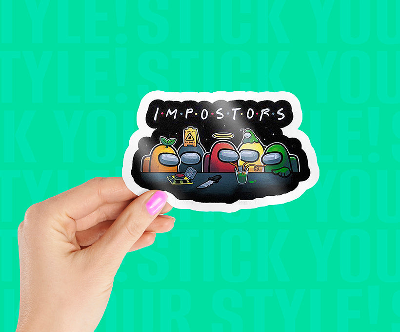 Among Us Imposters Magnetic Sticker