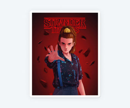 Angry Eleven Magnetic Sticker