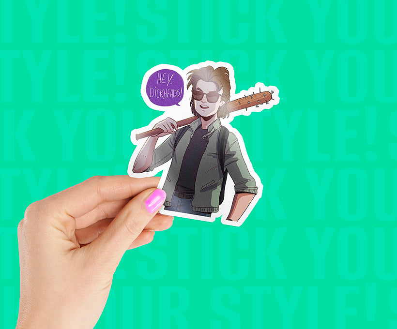 Badass Steve Harrington Magnetic Sticker