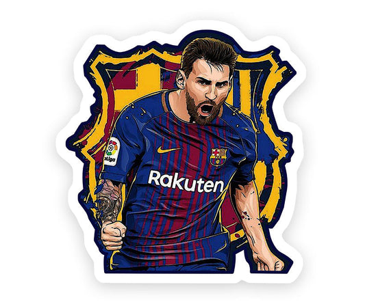 Barca Leo Messi Magnetic Sticker