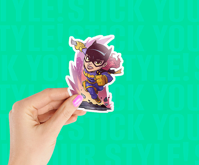 Batgirl DC Magnetic Sticker