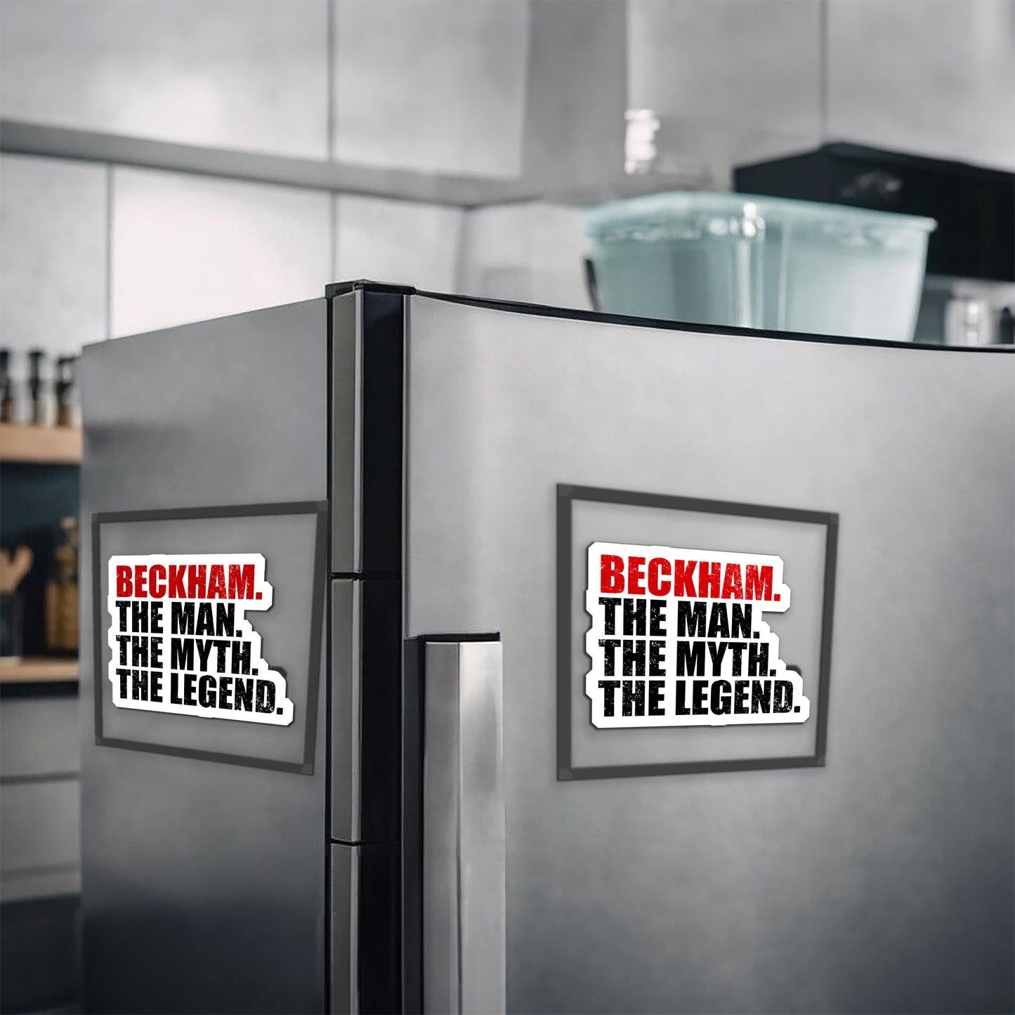 Beckham The Legend Magnetic Sticker