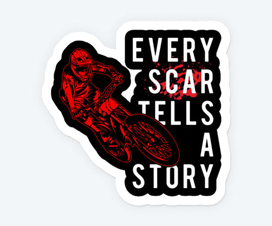 Bikers Life Quotes Magnetic Sticker