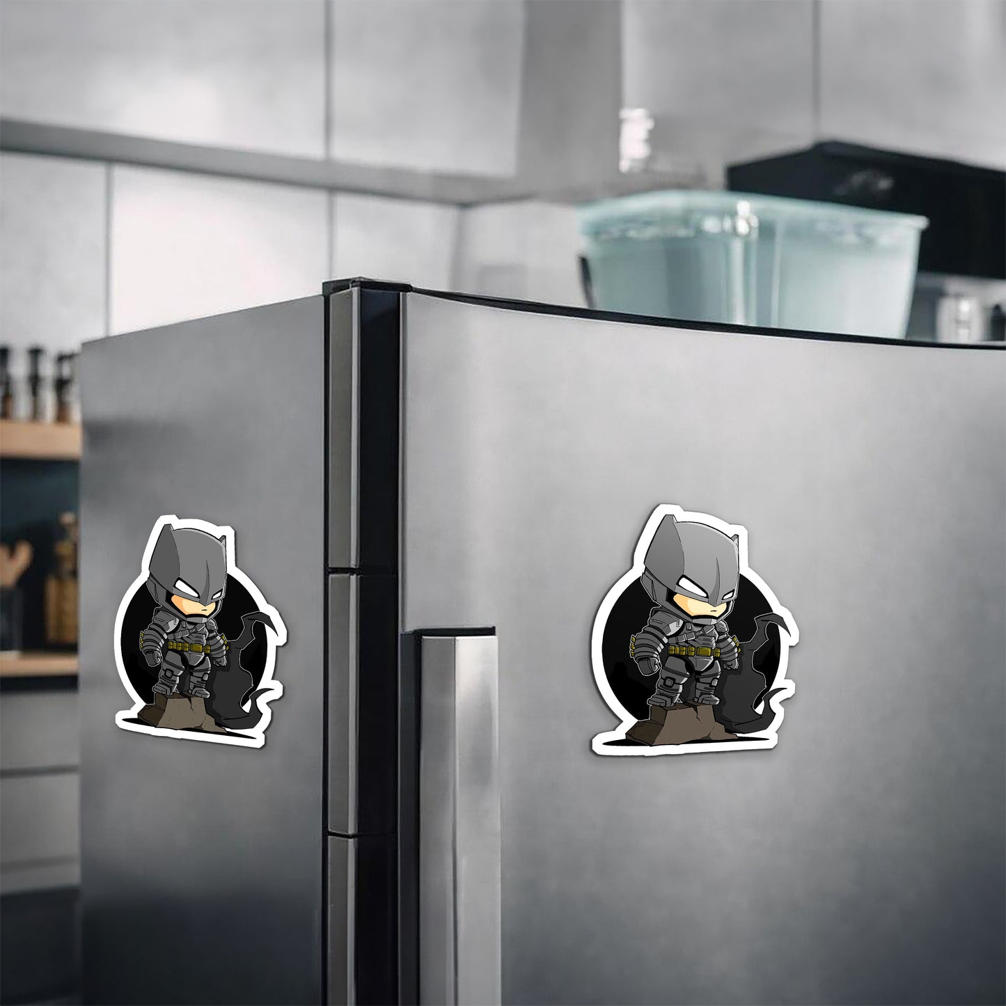 Mech Batsuit Batman Magnetic Sticker