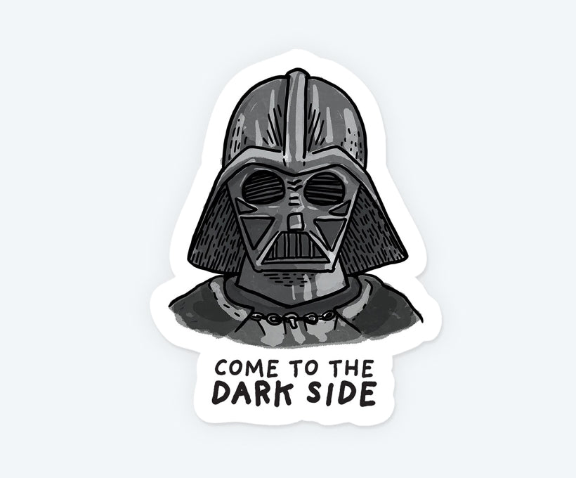 Come To The Darkside Magnetic Sticker