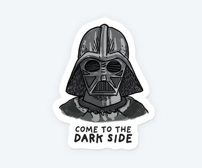 Come To The Darkside Magnetic Sticker