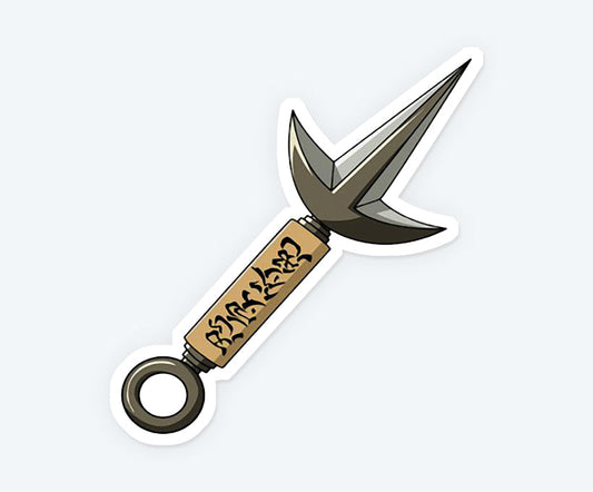 Minato Kunai Magnetic Sticker