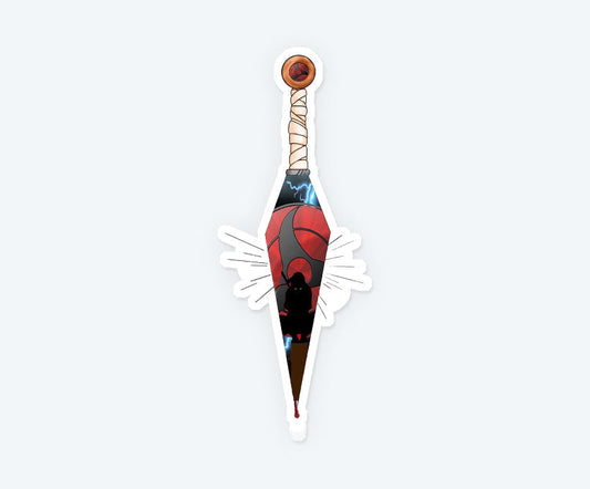 Naruto Kunai Magnetic Sticker
