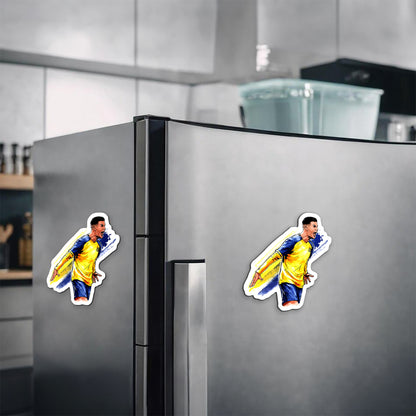 Cristiano Ronaldo Graffiti Magnetic Sticker