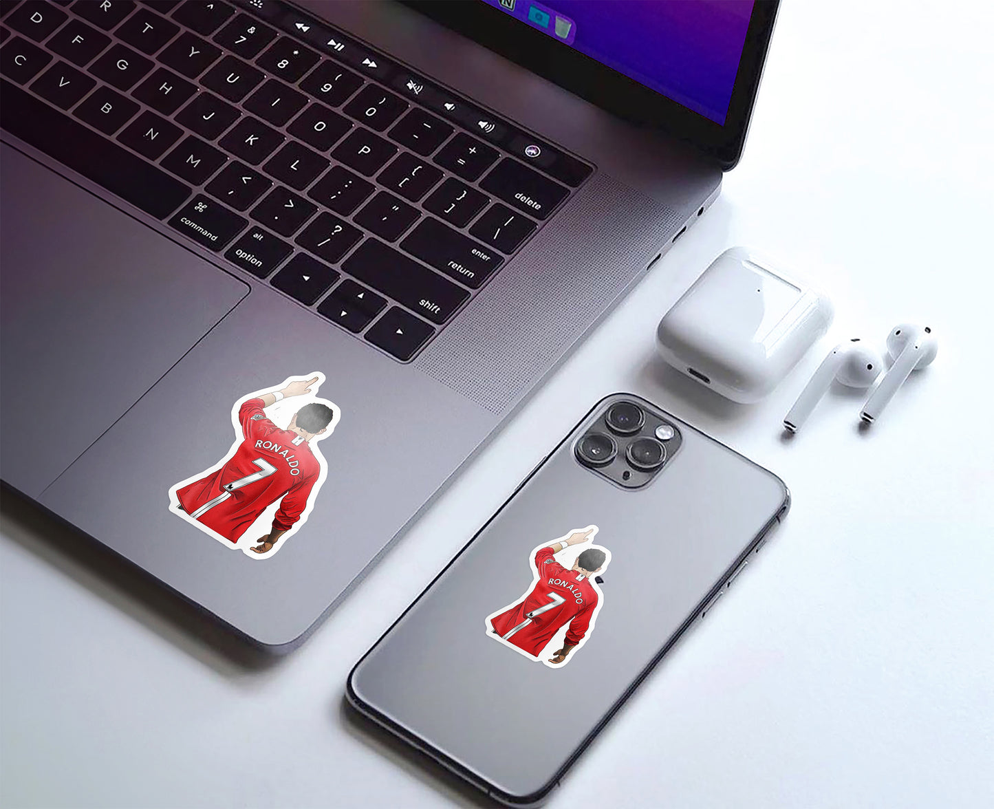 Cristiano Ronaldo MUFC Sticker