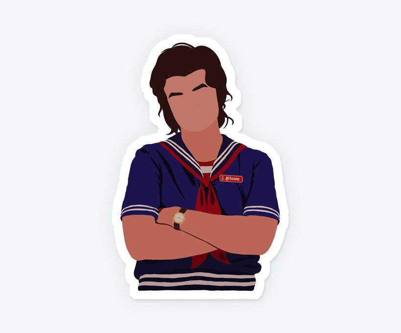 Cute Steve Harrington Magnetic Sticker