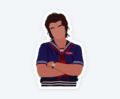Cute Steve Harrington Magnetic Sticker