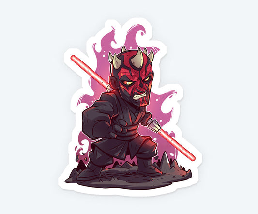 Darth Maul Star Wars Magnetic Sticker