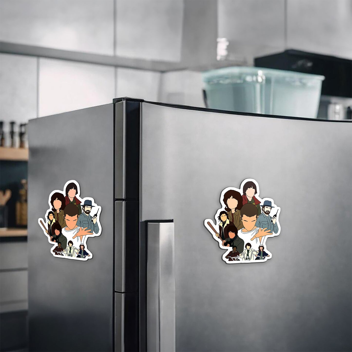 Eleven & The Gang Magnetic Sticker
