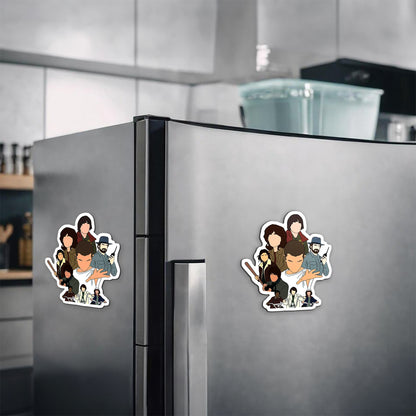 Eleven & The Gang Magnetic Sticker