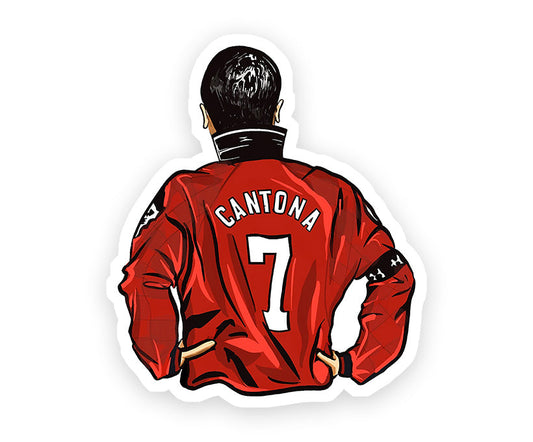 Eric Cantona Magnetic Sticker