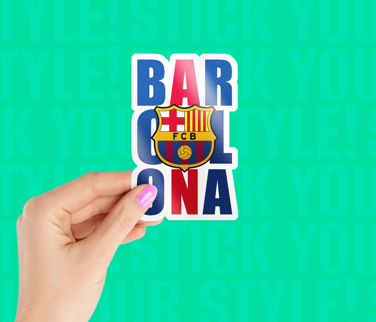 FC Barcelona Club Magnetic Sticker