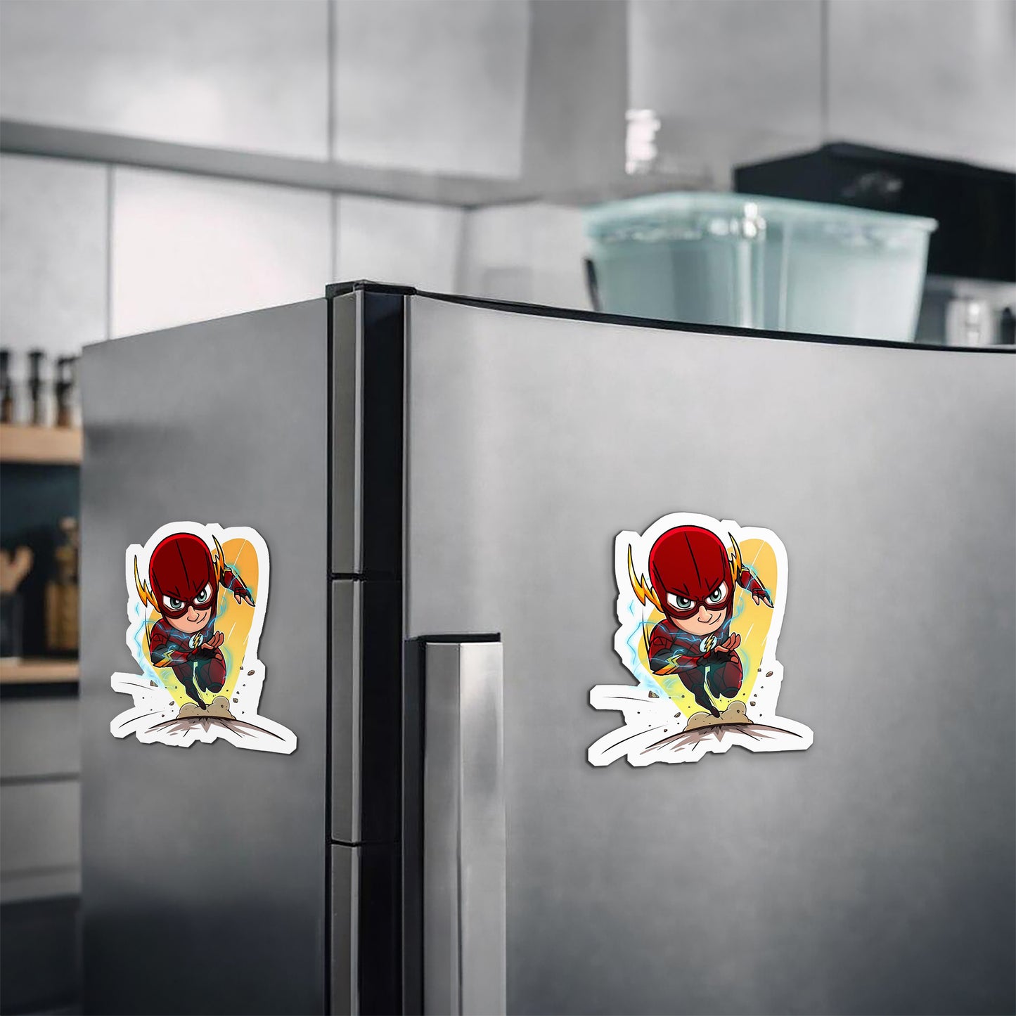 Flash Justice League Magnetic Sticker