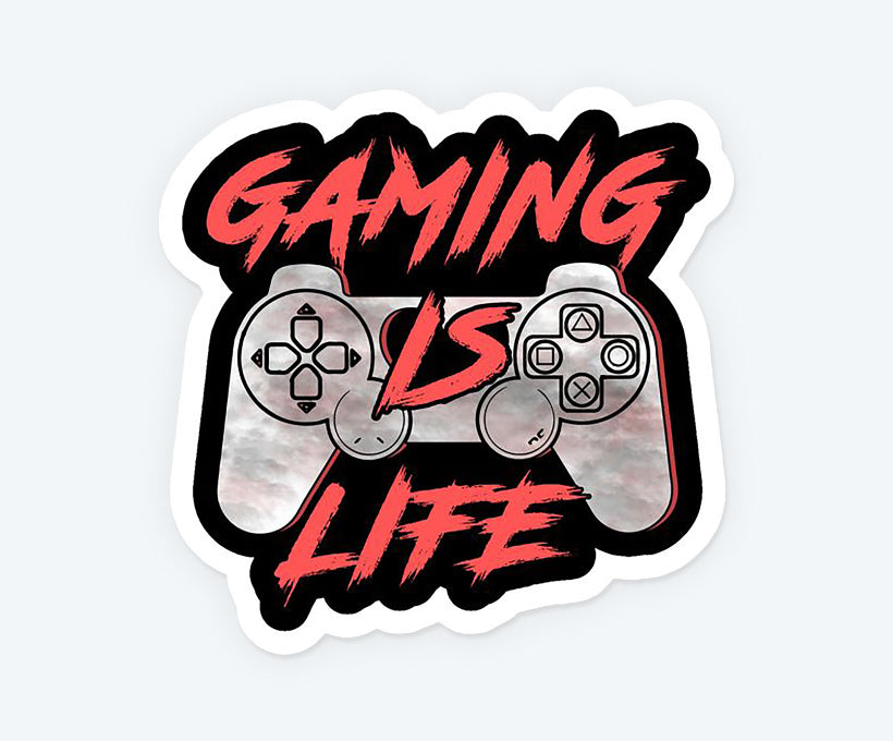 Gaming Is Life Magnetic Sticker
