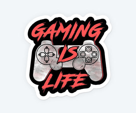 Gaming Is Life Magnetic Sticker