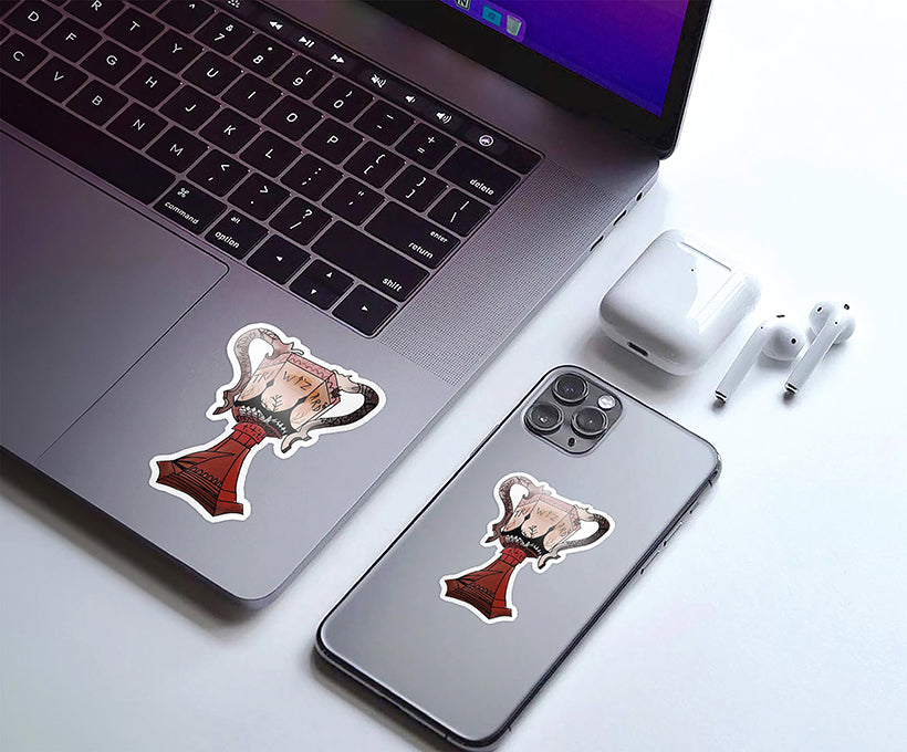 Goblet of Fire Cup Magnetic Sticker