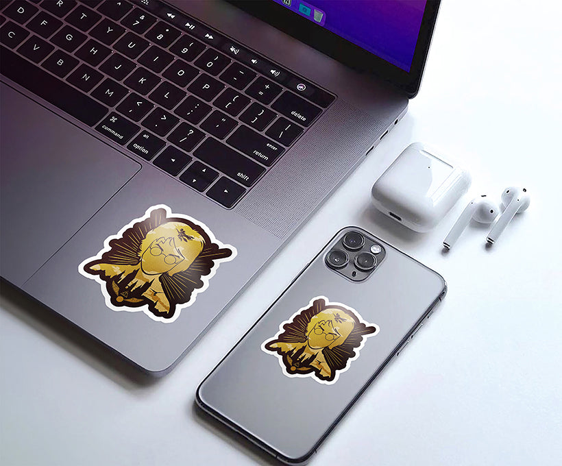 Goblet of Fire Magnetic Sticker