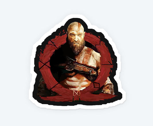God Of War 2018 Magnetic Sticker