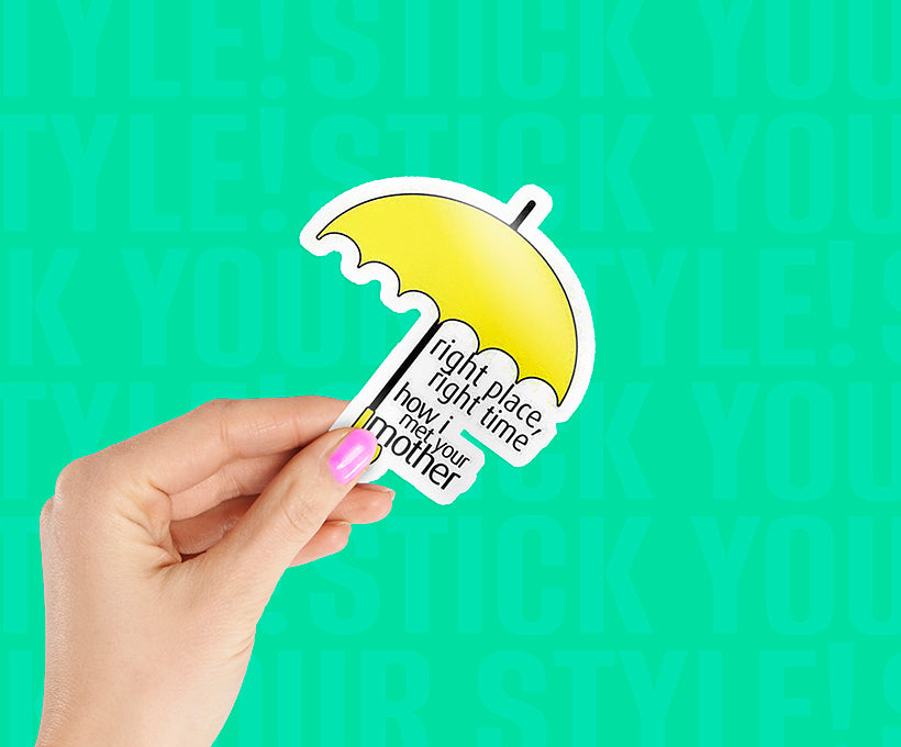 HIMYM Title Logo Sticker