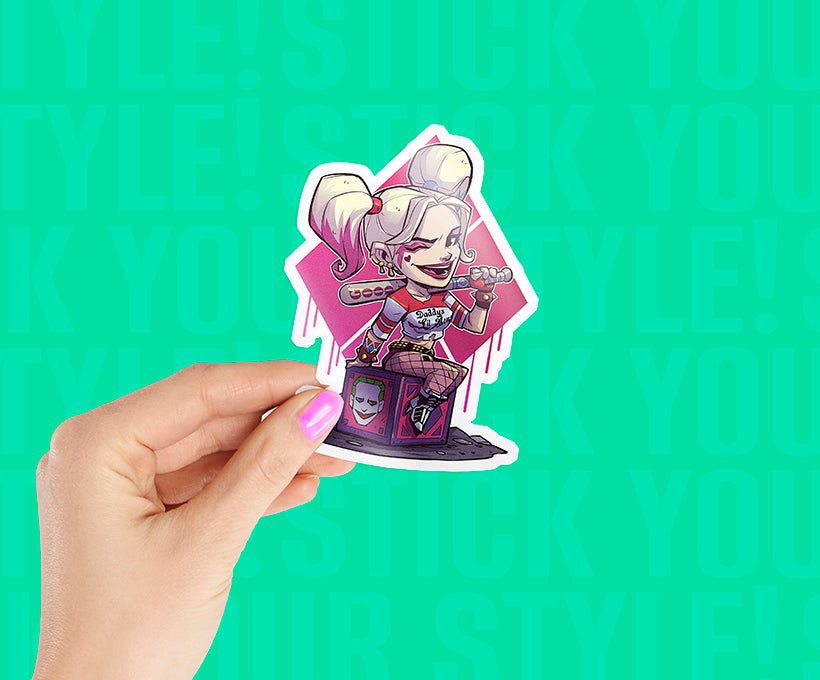 Harley Suicide Squad Magnetic Sticker