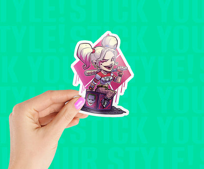 Harley Suicide Squad Magnetic Sticker