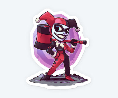 Harley Quinn Magnetic Sticker