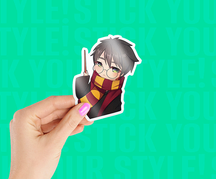 Harry Gryffindor Chibi Magnetic Sticker