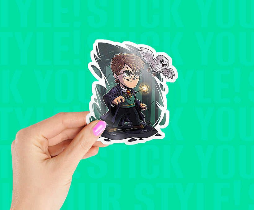 Harry Potter Chibi Magnetic Sticker