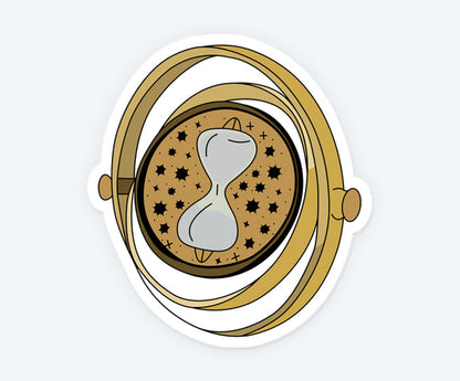 Harry Potter Time turner Magnetic Sticker