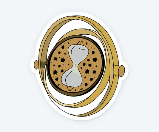 Harry Potter Time turner Magnetic Sticker