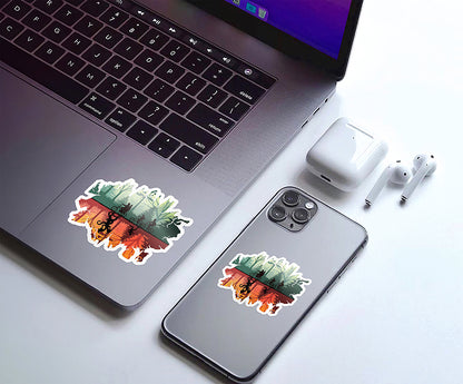 Hawkins Upside Down Sticker