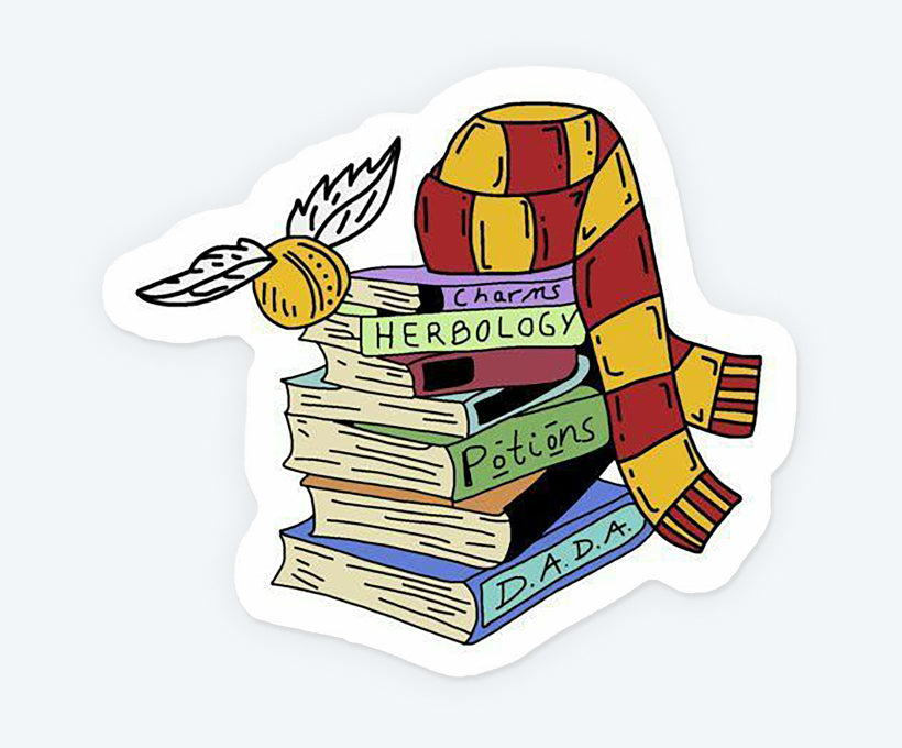 Hogwarts school Magnetic Sticker