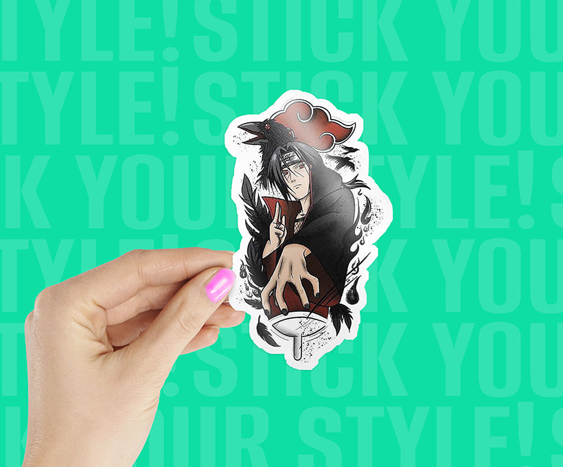 Itachi Uchiha Naruto Magnetic Sticker