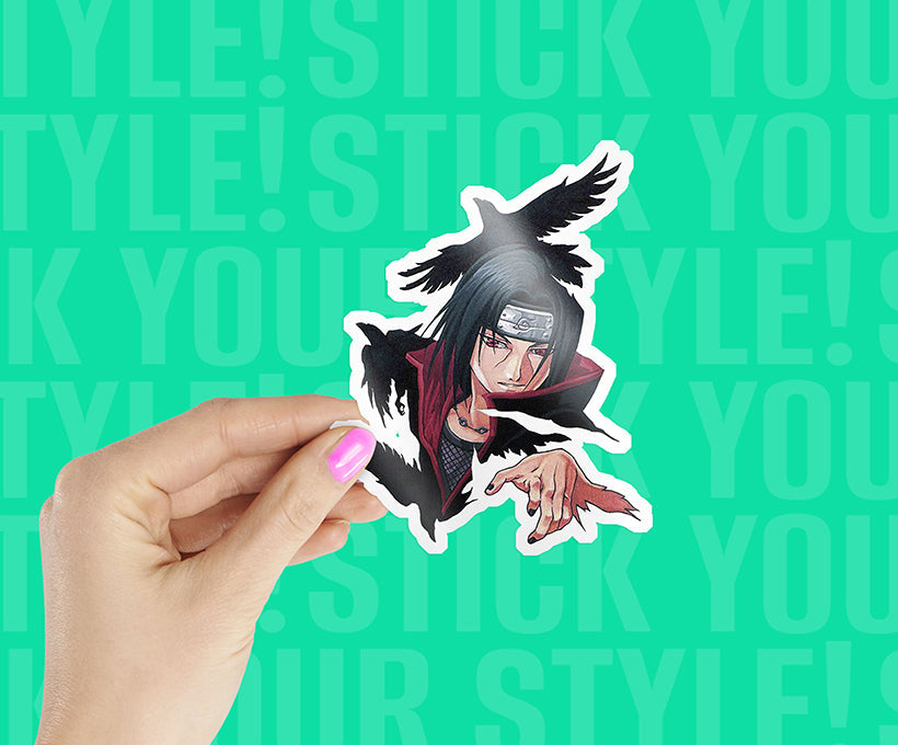 Itachi Uchiha Eagle Magnetic Sticker