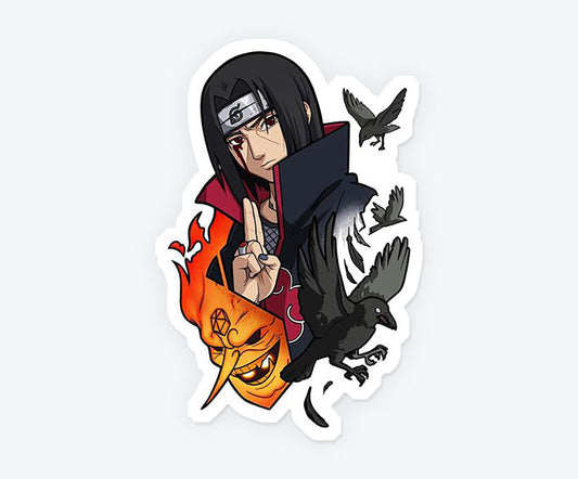 Itachi Uchiha Shippuden Magnetic Sticker
