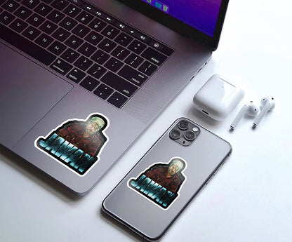 Jawan Movie Poster Sticker