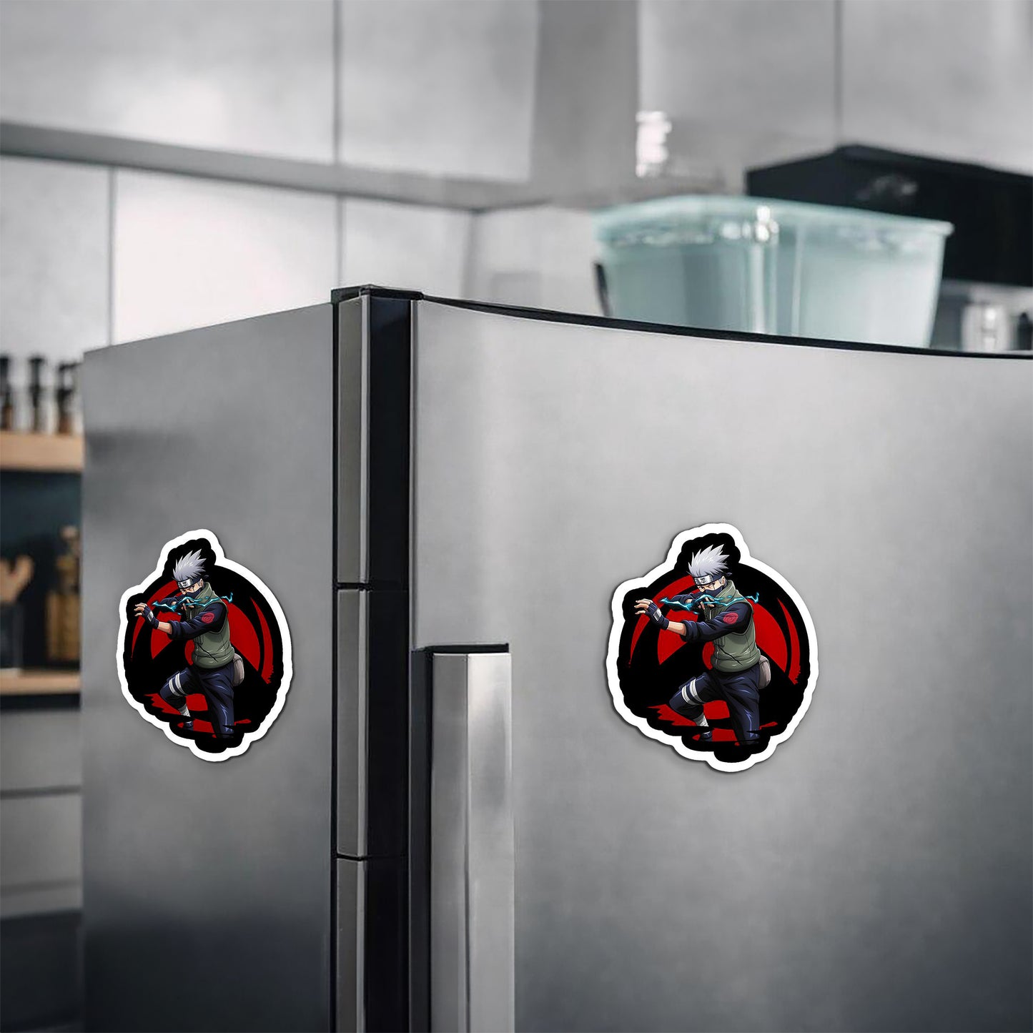 Kakashi Hatake Anime Magnetic Sticker