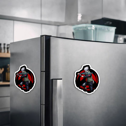 Kakashi Hatake Anime Magnetic Sticker