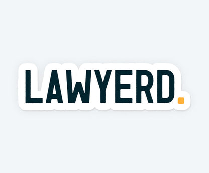 Lawyerd Marshall Eriksen Magnetic Sticker