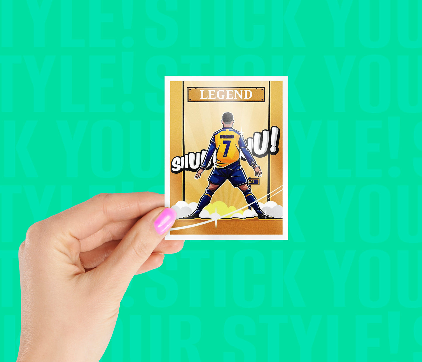 Legend Ronaldo Siu Magnetic Sticker