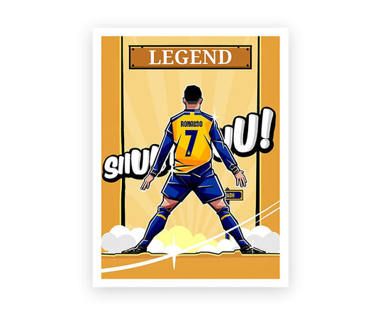Legend Ronaldo Siu Magnetic Sticker
