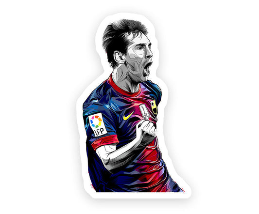 Leo Messi Classic Magnetic Sticker