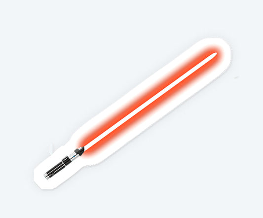 Light Saber Magnetic Sticker